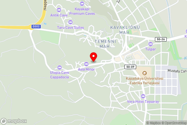 Hotel Asia Minor - Hotel Location Map