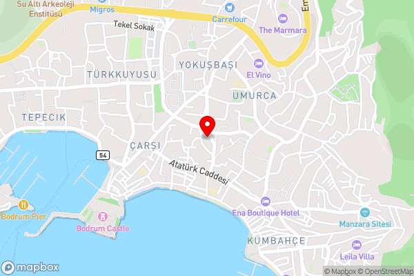 Hotel Atrium - Hotel Location Map