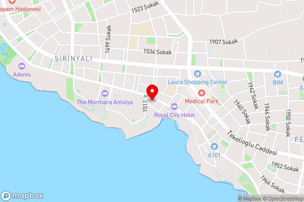 Hotel Bohema - Hotel Location Map