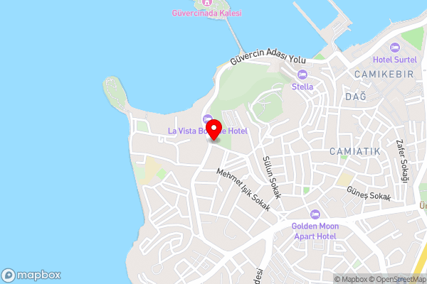 Hotel Carina - Hotel Location Map