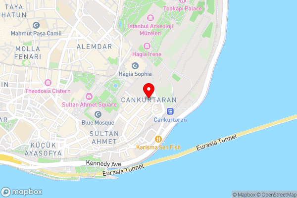 Hotel Empress Zoe - Hotel Location Map