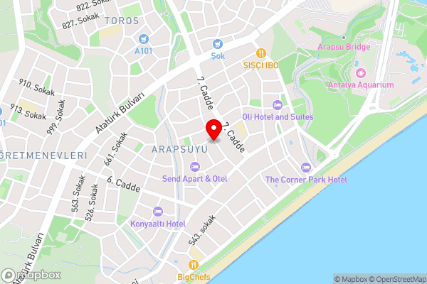Hotel Europa - Hotel Location Map