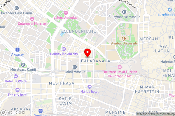 Hotel Falcon - Hotel Location Map