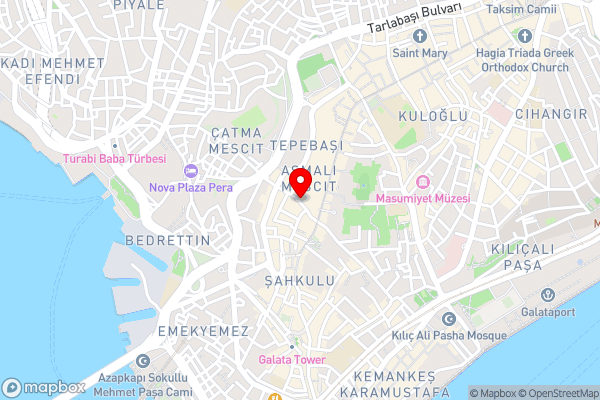 Hotel Gritti Pera & Spa - Hotel Location Map
