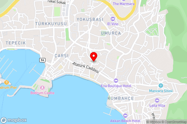 Hotel Gulec - Hotel Location Map