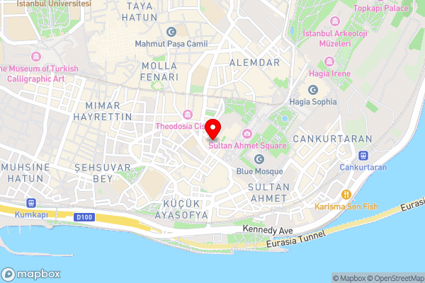 Hotel Ibrahim Pasha - Hotel Location Map