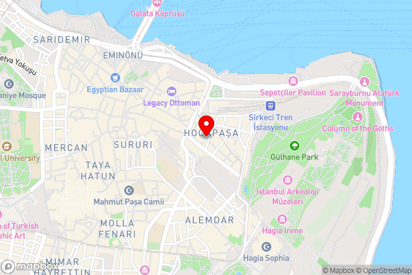 Hotel Ipek Palas - Hotel Location Map