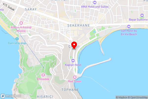 Hotel Kaptan - Hotel Location Map