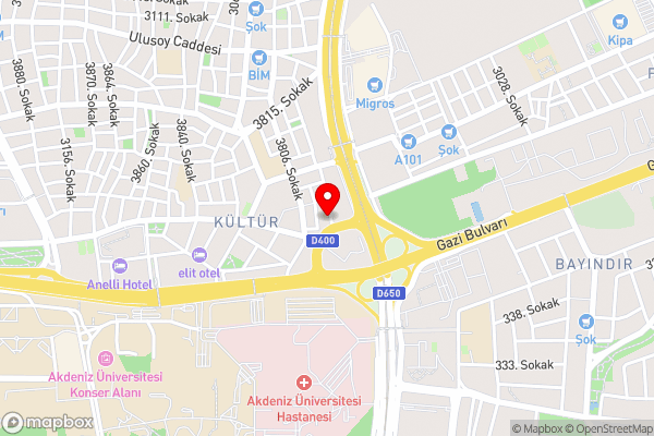 Hotel Mandalin - Hotel Location Map