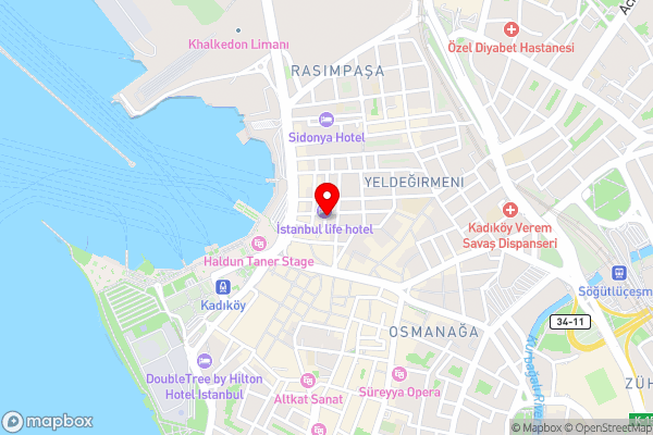 Hotel Nova - Hotel Location Map