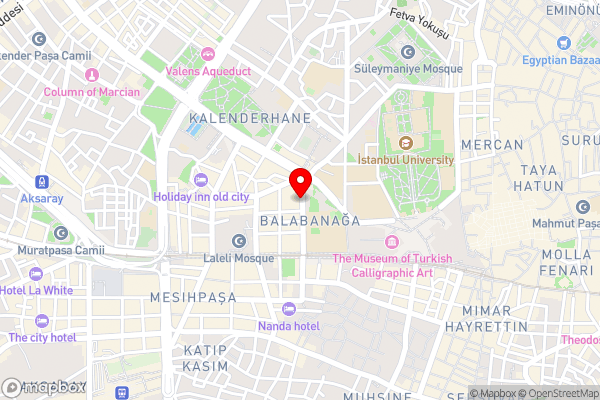 Hotel Resitpasa Istanbul - Hotel Location Map