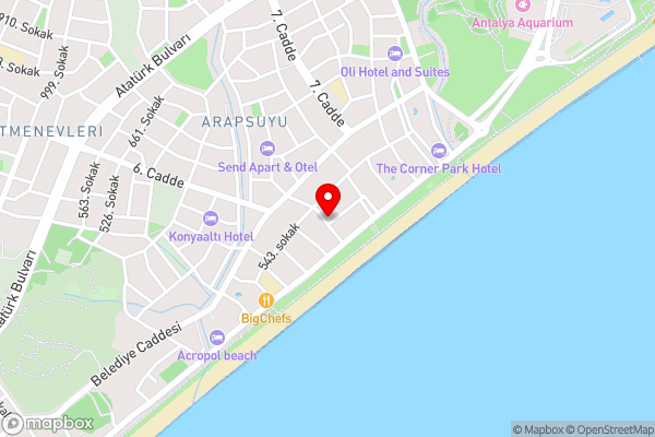 Hotel Royal Hill - Hotel Location Map