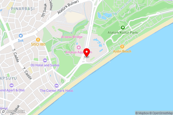 Hotel SU & Aqualand - Hotel Location Map