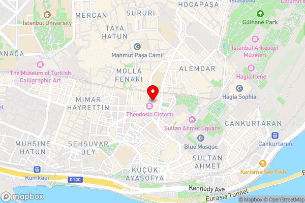 Hotel Sultanhan - Special Category - Hotel Location Map