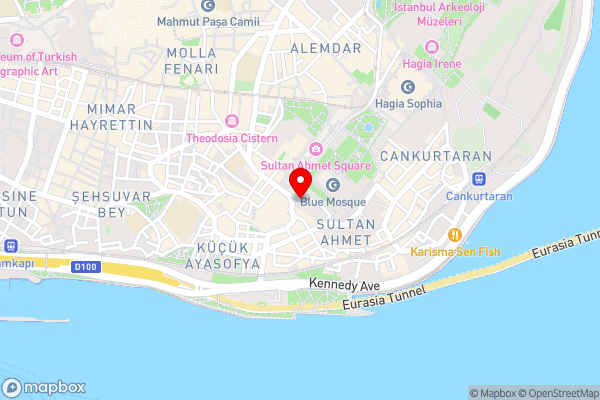 Hotel SultanHill - Hotel Location Map