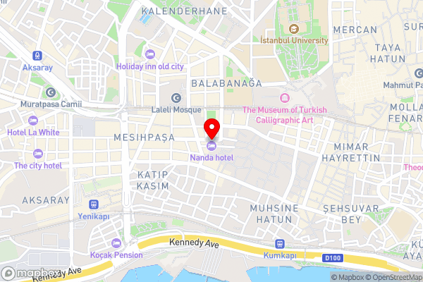 Hotel Venera - Hotel Location Map