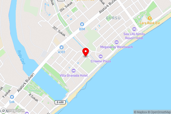 Hotel Villa Granada - Hotel Location Map