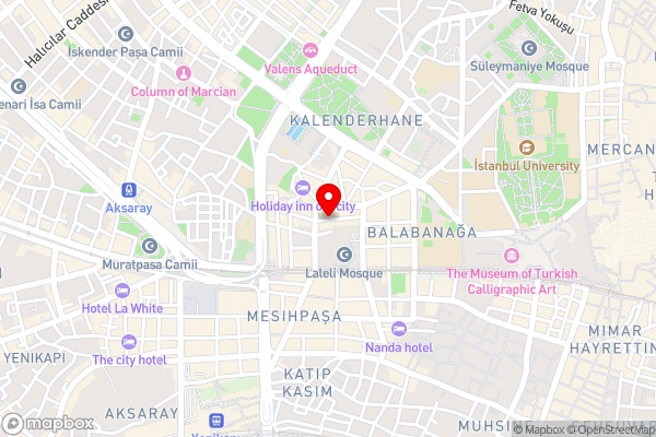 Hotel Yigitalp Istanbul - Hotel Location Map