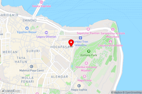 Hotellino Istanbul - Hotel Location Map