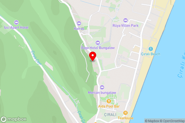 House Holiday Dilek - Hotel Location Map