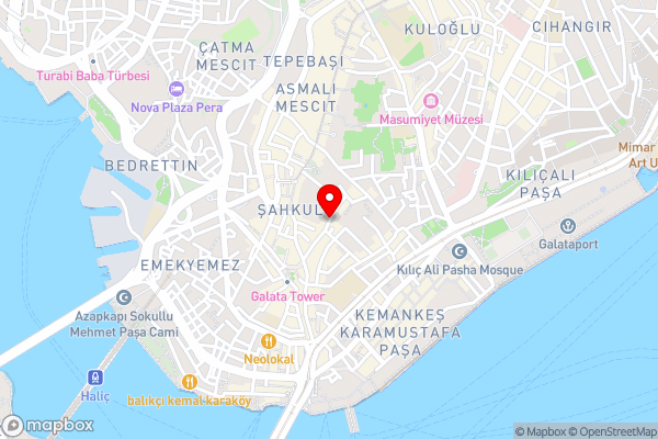 House MOLA Galata - Hotel Location Map