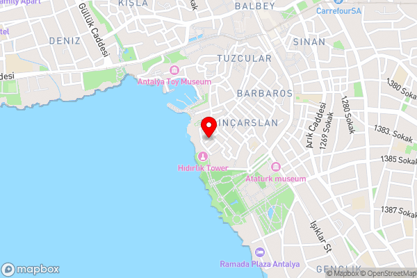 House of Good Things - Hotel Location Map