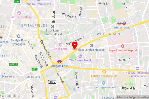 Hyatt Place London City East - Hotel Location Map