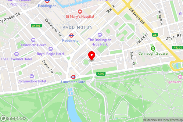 Hyde Park Residence - Hotel Location Map