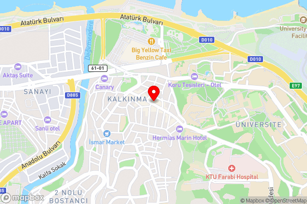 Hypatia Rezidans Apartments - Hotel Location Map