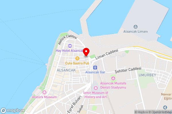 Ibis Izmir Alsancak - Hotel Location Map