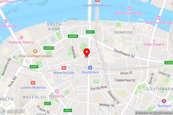 ibis London Blackfriars - Hotel Location Map