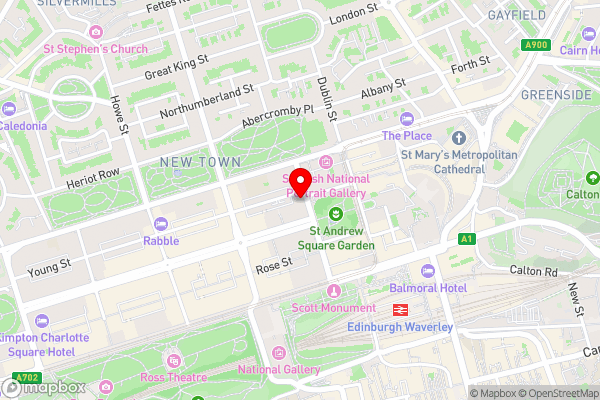 ibis Styles Edinburgh St Andrew Square - Hotel Location Map