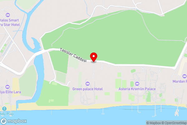 IC Hotels Green Palace - Kids Concept - Hotel Location Map