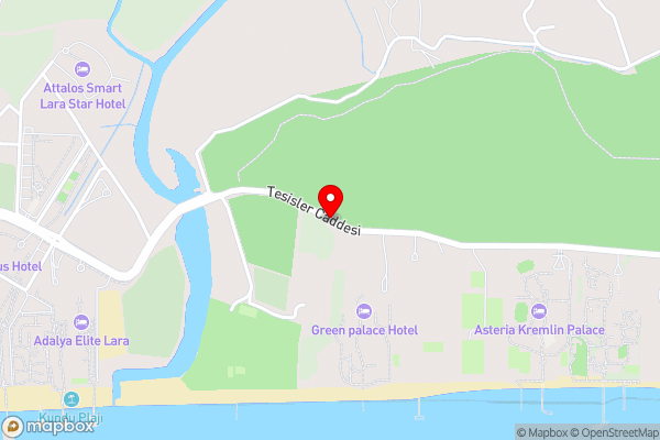 IC Hotels Residence - Hotel Location Map