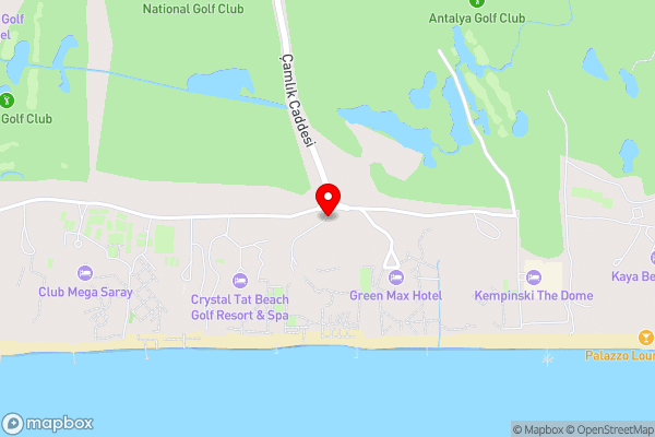 IC Hotels Santai Family Resort - Kids Concept - Hotel Location Map