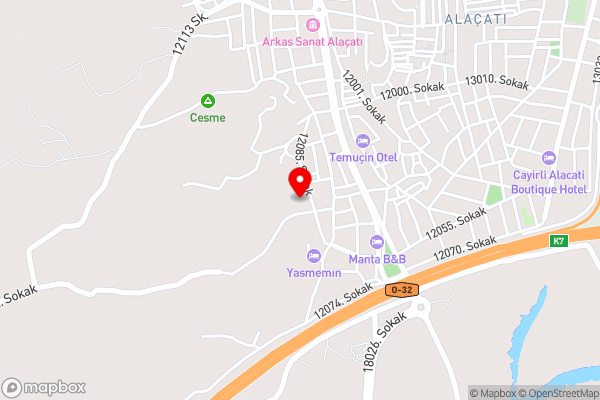 İCARUS - Hotel Location Map