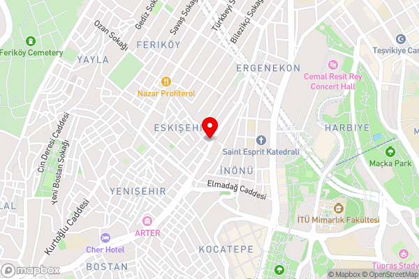 Icon Istanbul Hotel - Hotel Location Map