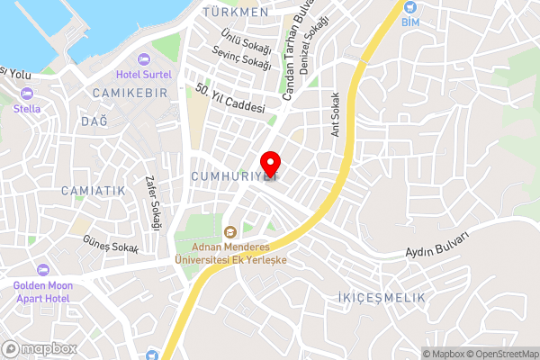 İkarus Hotel - Hotel Location Map