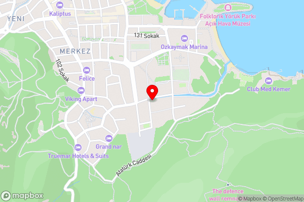 Iko Melisa Garden Hotel - Hotel Location Map