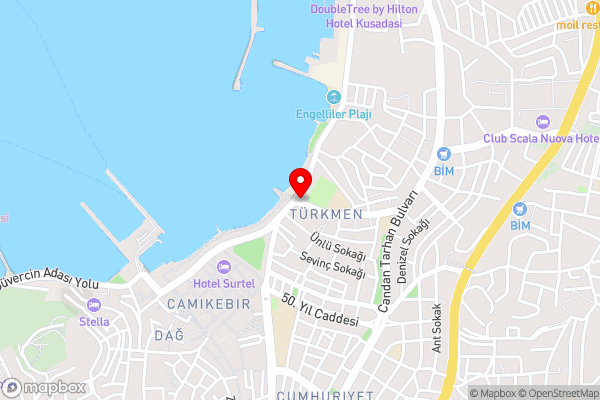 Ilayda Avantgarde Hotel - Hotel Location Map