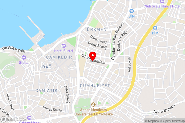 Imerhan Otel - Hotel Location Map