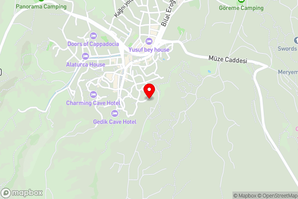 Imperial Cave Suites & Spa - Hotel Location Map