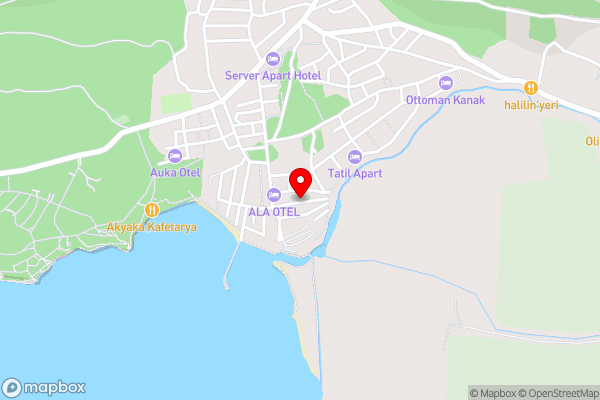 inci apart - Hotel Location Map