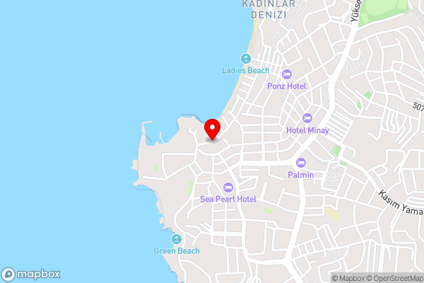 INFINITY BY YELKEN AQUAPARK&RESORTS KUŞADASI - Hotel Location Map