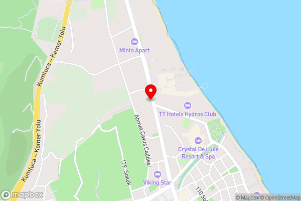 Infinity Hotel - Hotel Location Map