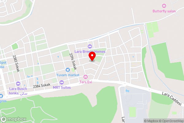 İpek House Apart Otel - Hotel Location Map