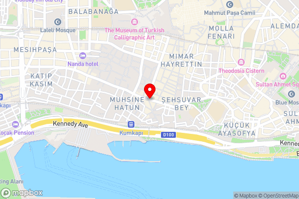 İREM Apartment - Hotel Location Map