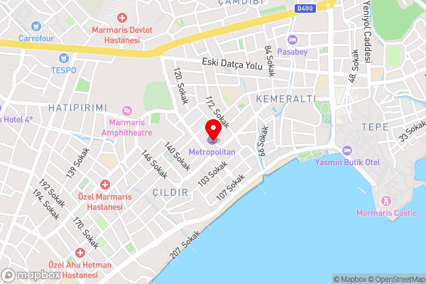 Isla Apart - Hotel Location Map