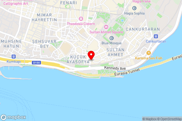 ista Golden Palace Hotel - Hotel Location Map