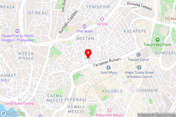 Istanberry - Luna Apartments - Hotel Location Map